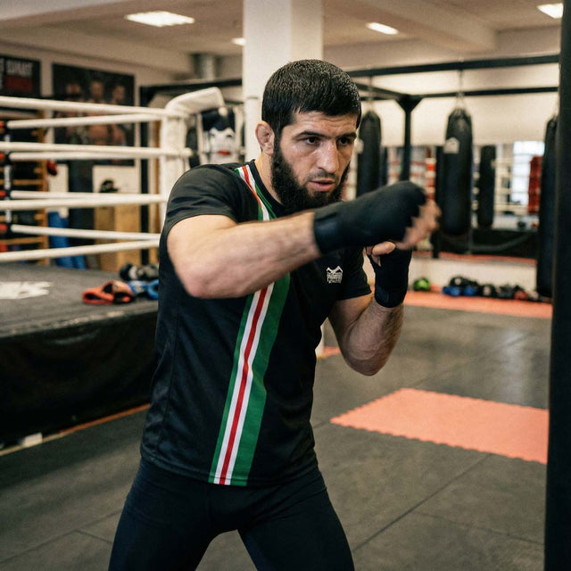 Camiseta de entrenamiento Phantom Athletics EVO+ Team Chechnya - Negro/Verde