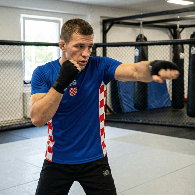 Phantom Athletics T-Shirt EVO+ Team Croatia – Blue