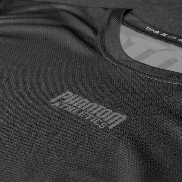 T-shirt d'entraînement Phantom Athletics EVO Supporter – Noir/Gris