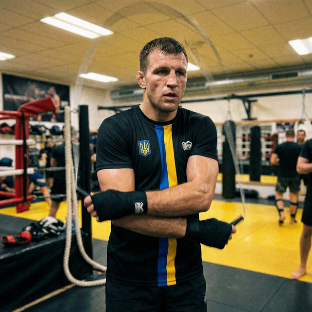 T-shirt Phantom Athletics EVO+ Team Ukraine – Blu/Giallo