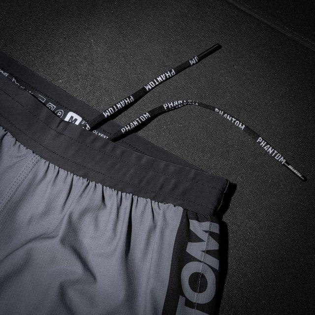 Pantalones de compresión Phantom Athletics Fusion 2in1 Apex – Gris
