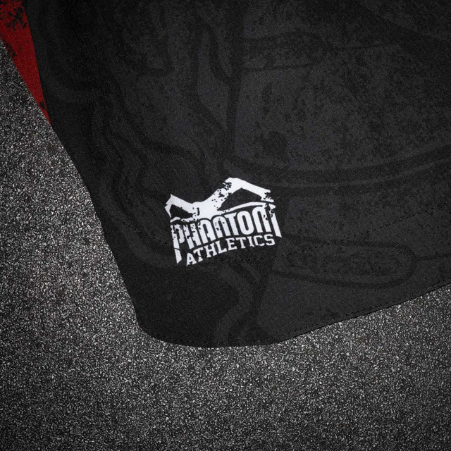 Phantom Athletics MMA-Shorts Fusion-R Samurai – Schwarz/Rot