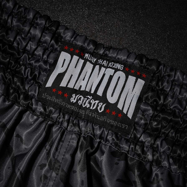 Pantaloncini Muay Thai Phantom Athletics Tiger Camo – Grigio