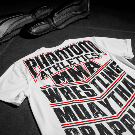 Phantom Athletics T-Shirt EVO MMA Sports – Weiß