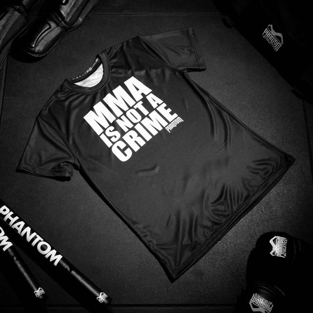 T-shirt Phantom Athletics EVO MMA Is Not A Crime – Nero