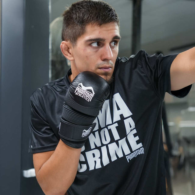 T-shirt Phantom Athletics EVO MMA Is Not A Crime – Nero