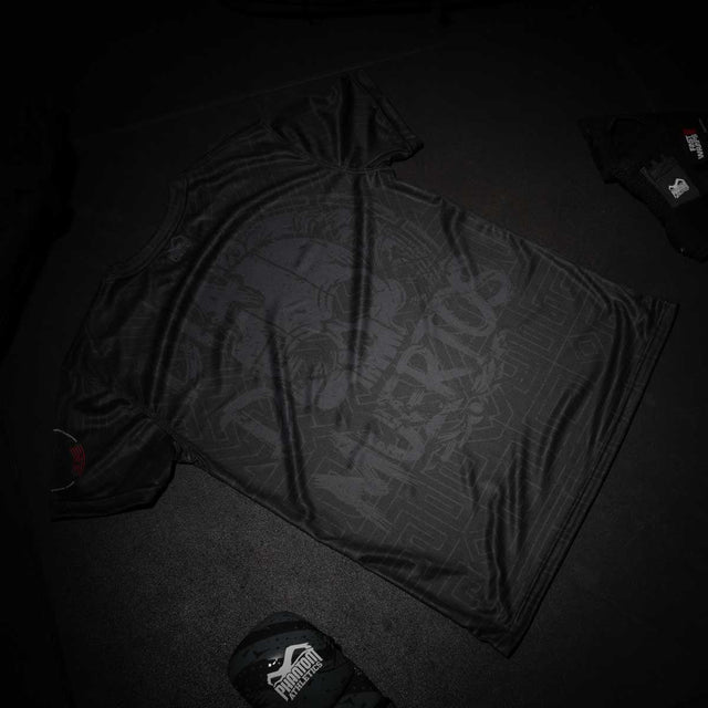 T-shirt d'entraînement Phantom Athletics EVO Mexico – Noir/Gris