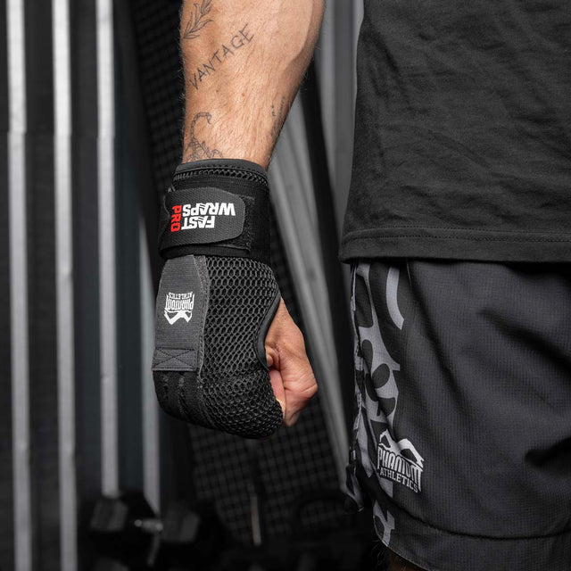 Shorts de MMA Phantom Athletics Fusion-R Groundgame – Noir/Gris