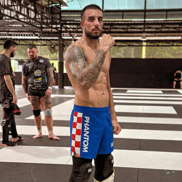 Phantom Athletics MMA-Shorts Fusion-R Team Croatia – Blau
