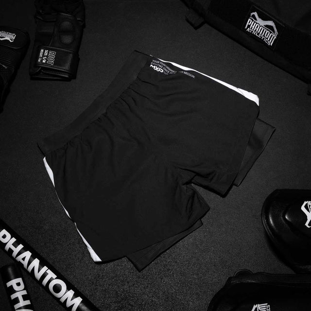 Shorts de compression Phantom Athletics Fusion 2in1 Apex – Noir