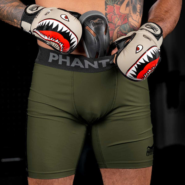 Phantom Athletics Compressie Shorts Vector Apex - Leger