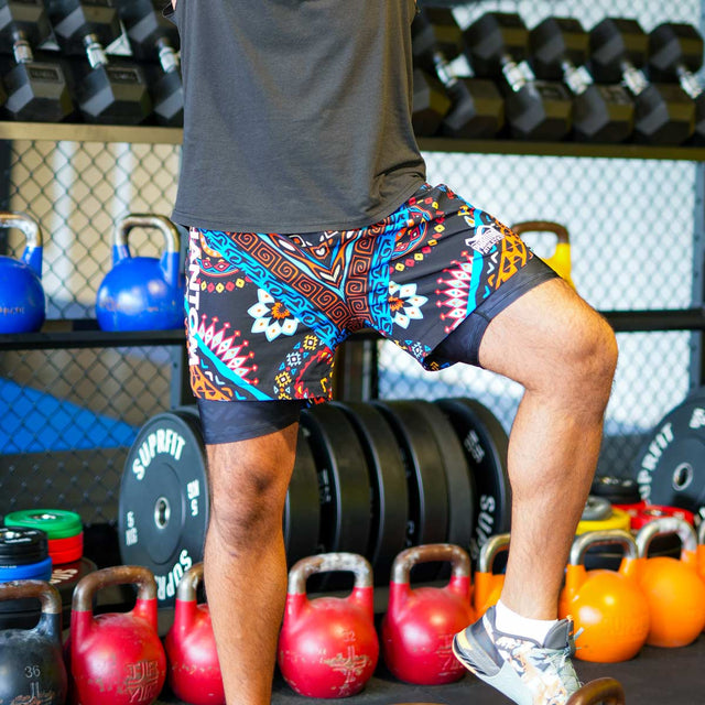 Shorts de MMA Phantom Athletics Fusion 2in1 – Multicolore