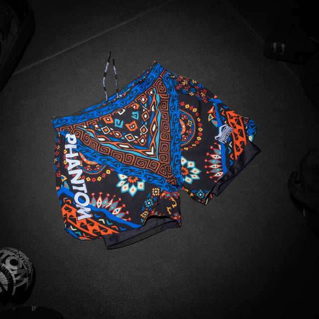 Shorts de MMA Phantom Athletics Fusion 2in1 – Multicolore