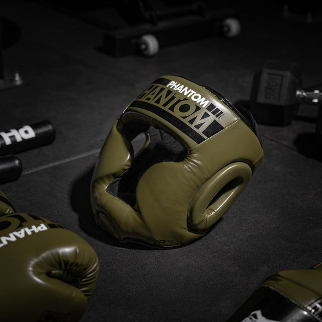 Phantom Athletics Kopfschutz Apex Full Face – Grün