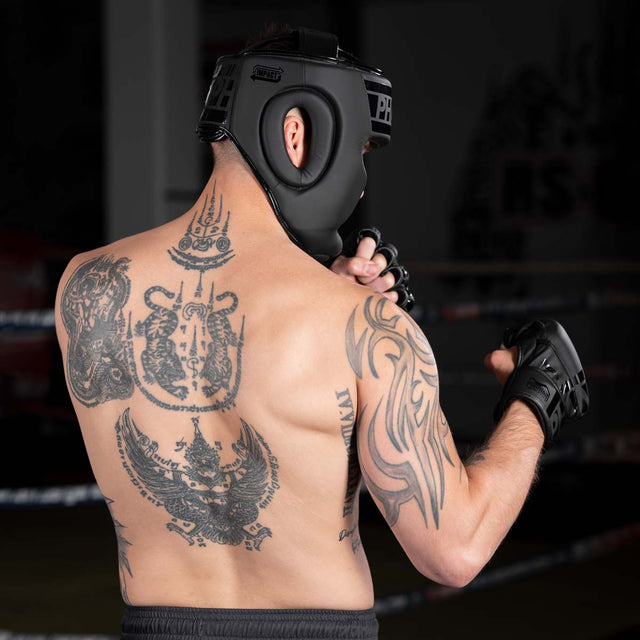 Phantom Athletics Kopfschutz Apex Full Face – Schwarz