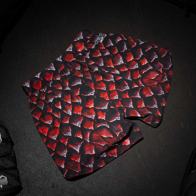 Phantom Athletics MMA-Shorts Fusion Red Dragon – Rot