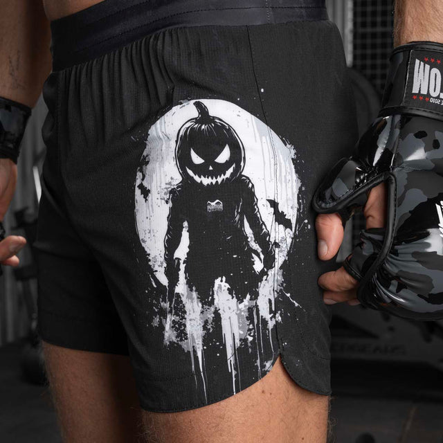 Shorts de MMA Phantom Athletics Fusion-R Pumpkill – Noir/Gris