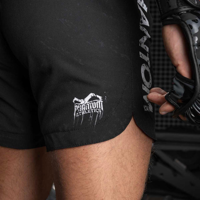 Shorts de MMA Phantom Athletics Fusion-R Pumpkill – Noir/Gris