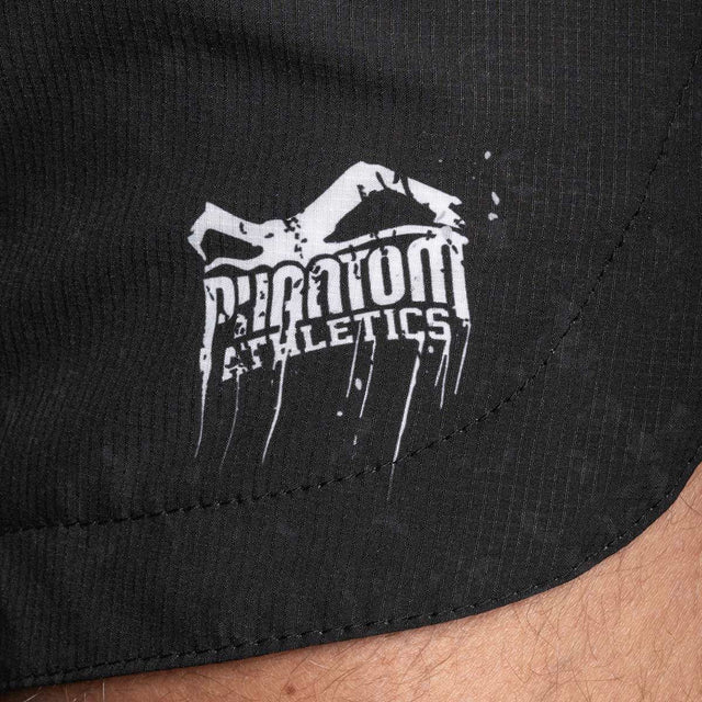 Shorts de MMA Phantom Athletics Fusion-R Pumpkill – Noir/Gris