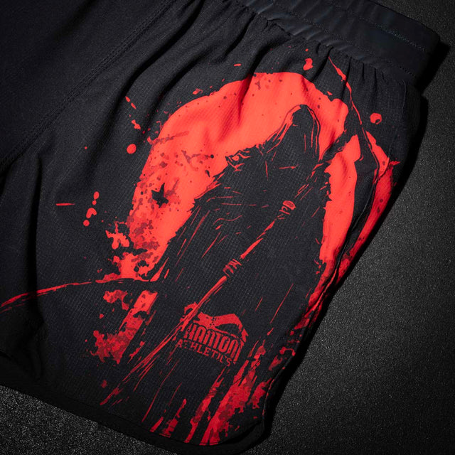 Phantom Athletics MMA-Shorts Fusion-R Reaper – Schwarz/Rot