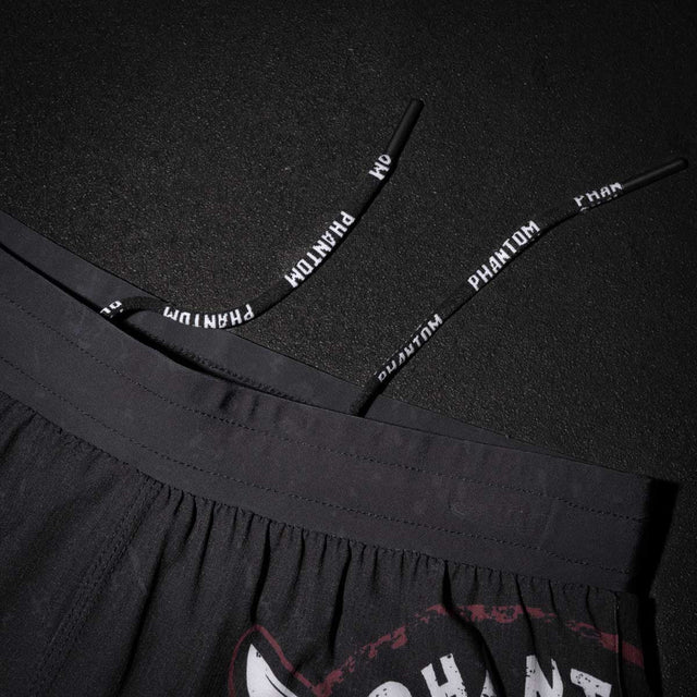 Phantom Athletics MMA Shorts Fusion-R Slasher - Zwart