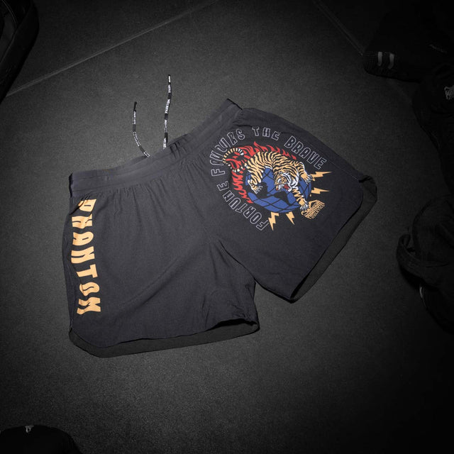 Pantaloncini MMA Phantom Athletics FUSION-R Tiger Domination – Arancione/Nero