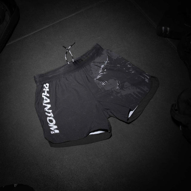 Phantom Athletics MMA Shorts Fusion-R Werewolf – Black/Grey