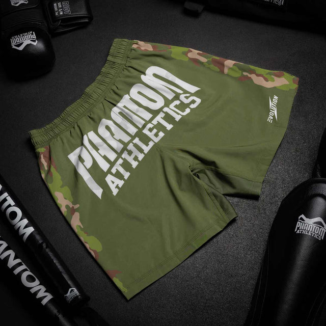 Pantaloncini MMA Phantom Athletics EVO Warfare – Army Camo