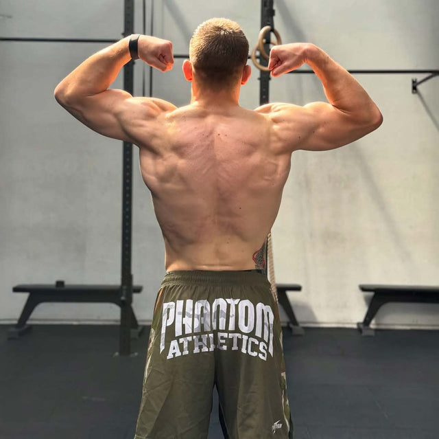 Shorts de MMA Phantom Athletics EVO Warfare – Army Camo