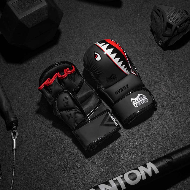 Gants de MMA Phantom Athletics Fight Squad – Noir
