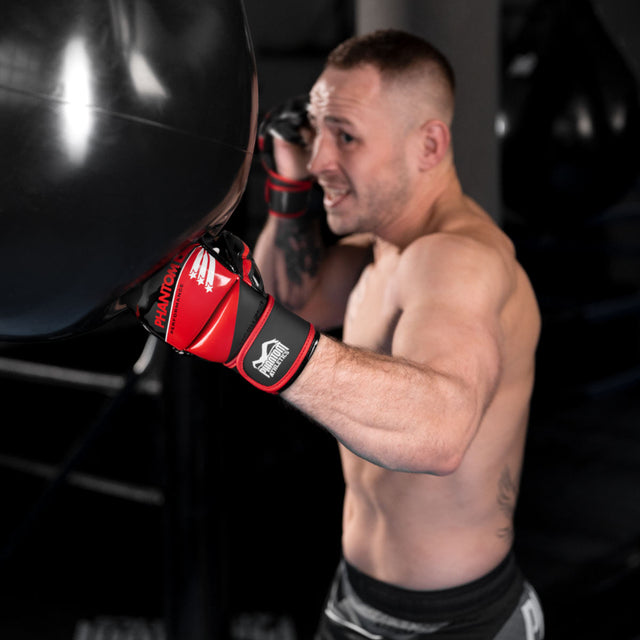 Guanti MMA Phantom Athletics Raider – Rosso/Nero Camo