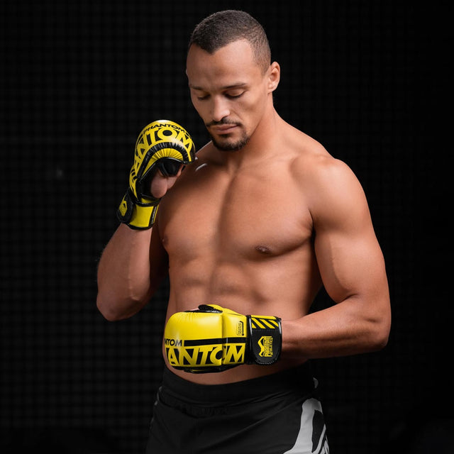 Gants de MMA Phantom Athletics APEX – Jaune Néon