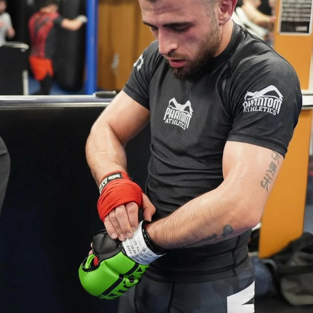 Gants de MMA Phantom Athletics APEX – Vert Néon