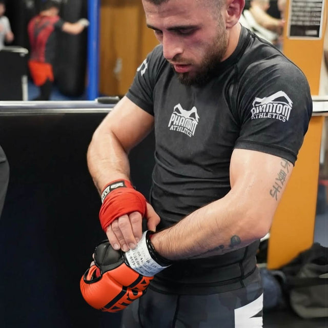 Guantes de MMA Phantom Athletics APEX – Rojo Neón