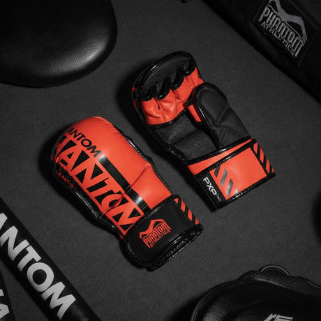 Guanti MMA Phantom Athletics APEX – Rosso Neon