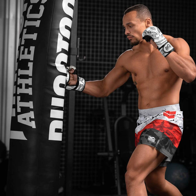 Phantom Athletics MMA-Sparringshandschuhe Muay Thai – Weiß