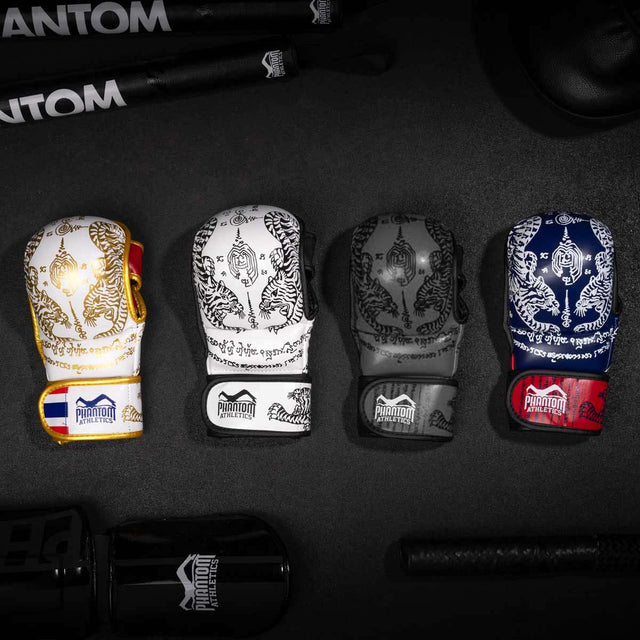 Gants de sparring MMA Phantom Athletics Muay Thai – Gris