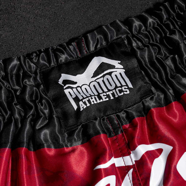 Phantom Athletics Muay Thai-shorts Sak Yant – Röd