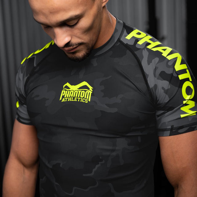 Rashguard Phantom Athletics EVO Neon – Nero/Neon