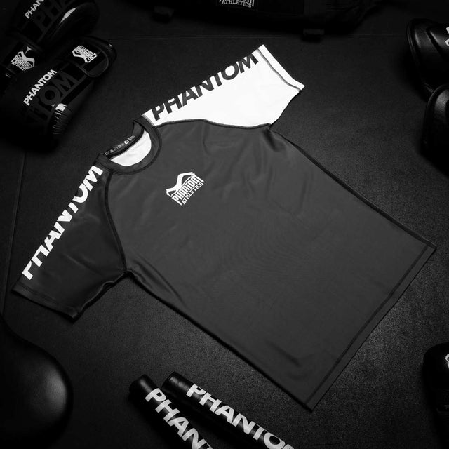 Rashguard Phantom Athletics Ranked – Blanc