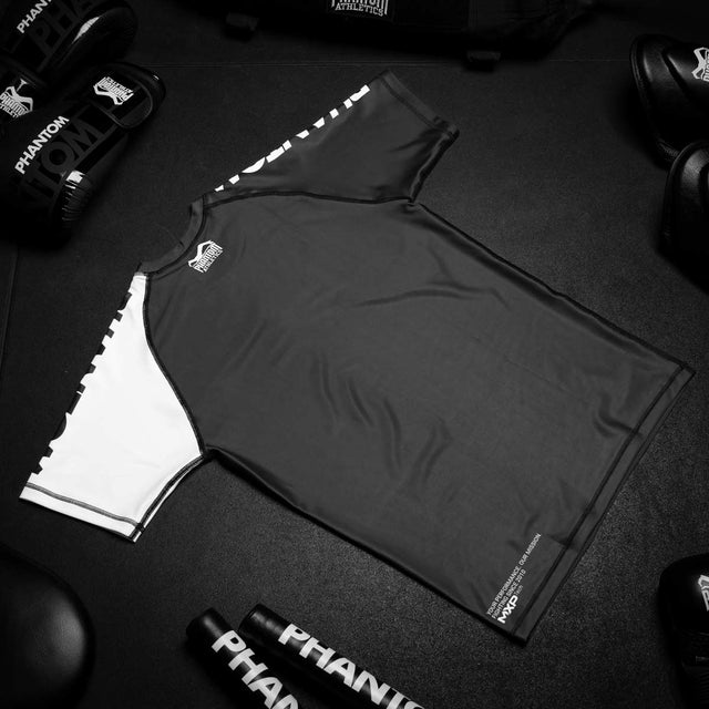 Rashguard Phantom Athletics Ranked – Blanc