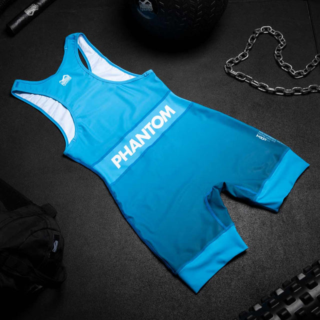 Canottiera da lotta Phantom Athletics Apex – Blu