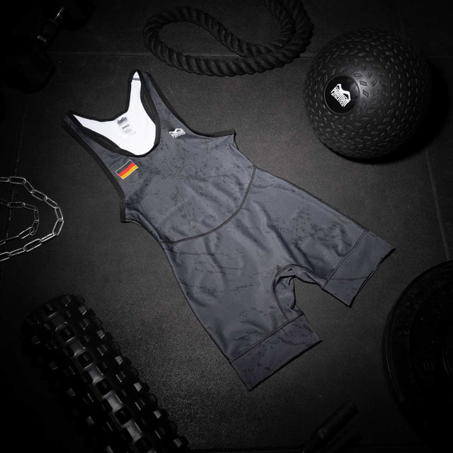 Phantom Athletics Ringershirt EVO Germany – Schwarz/Grau