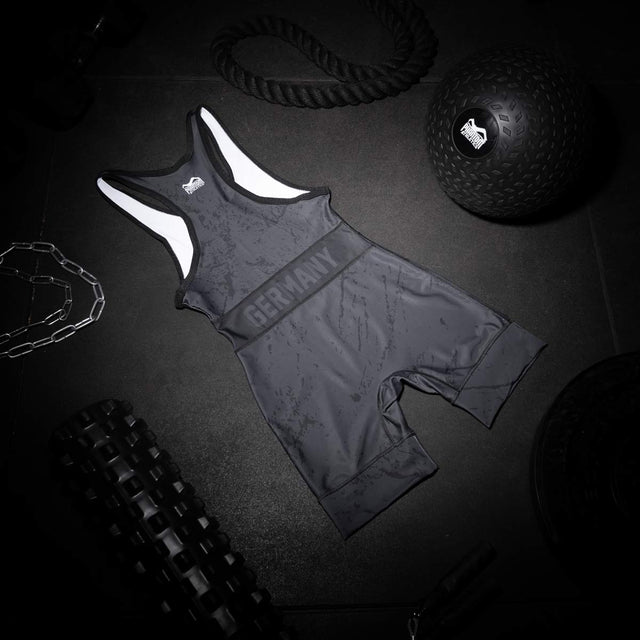 Phantom Athletics Ringershirt EVO Germany – Schwarz/Grau