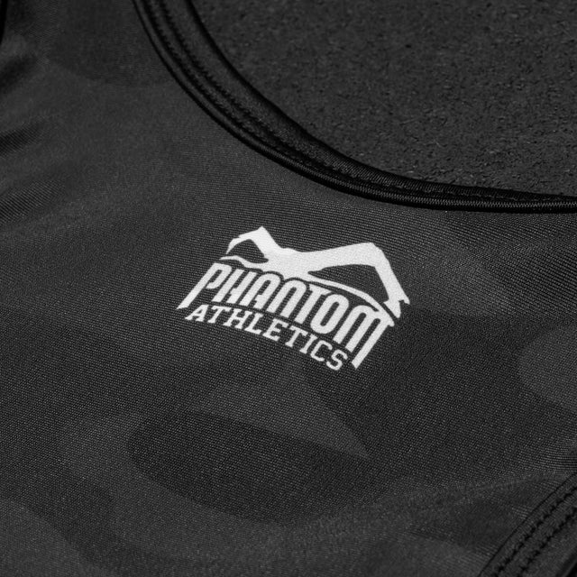 Débardeur de lutte Phantom Athletics Warfare – Noir/Camouflage d'hiver