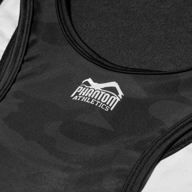 Débardeur de lutte Phantom Athletics Warfare – Noir/Camouflage d'hiver