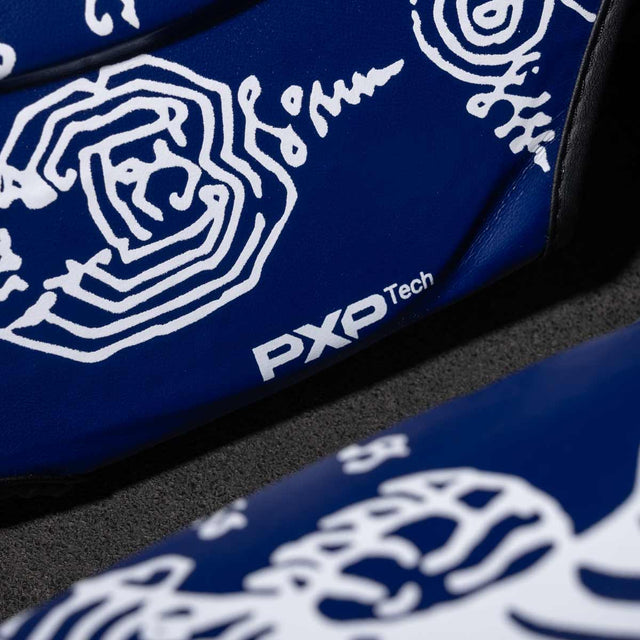 Protège-tibias Phantom Athletics Muay Thai – Bleu