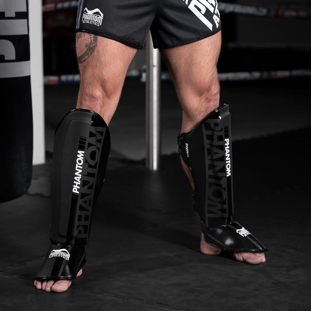 Phantom Athletics APEX Striking Shin Guards – Black