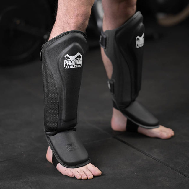 Espinilleras Phantom Athletics MT-Pro – Negro