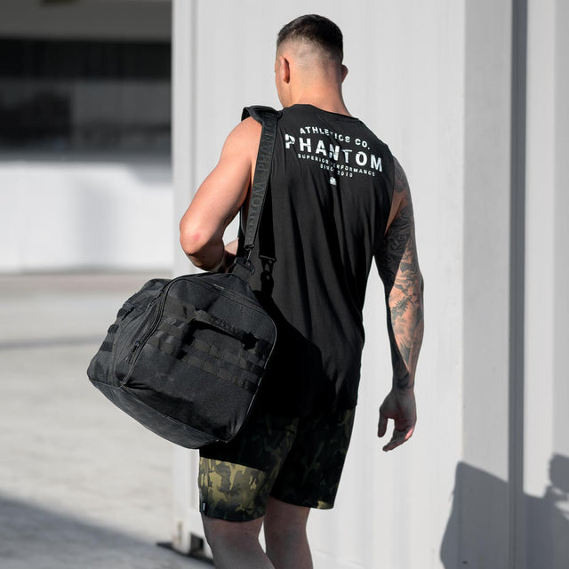 Camiseta de tirantes Phantom Athletics Superior – Negro